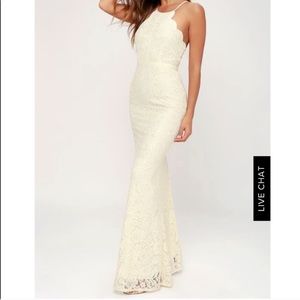 Cream colored Zenith dress from Lulus❤️